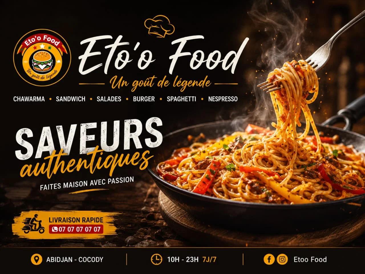 Eto'o Food — en images